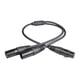 thumbnail image 5 of Cable Divisor Xlr De 1 A 2 s Para Micrófono Para Amplificadores Y Mezcladores 100 Cm, 5 of 5