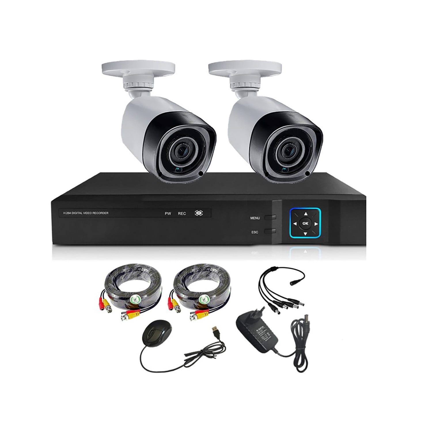 Vipa - Kit 2 Cámaras De Seguridad Exterior Hd 1mp - E22l