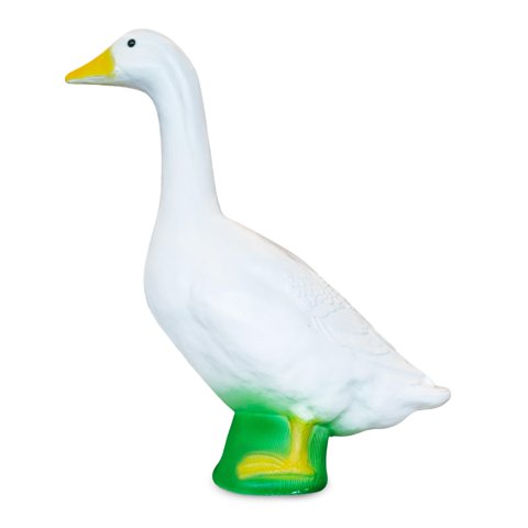 Statue Union Products Goose - Césped Para Exteriores (58 Cm De Alto), Color Blanco