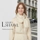 thumbnail image 4 of Chal de pashmina RUI VTRON 191 cm x 69 cm color crema, 4 of 6