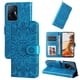 thumbnail image 5 of Funda tipo cartera FOXDOCK para Xiaomi 11T Pro , diseño girasol en relieve, cuero PU, cierre magnético, soporte y tarjetero, 5 of 5