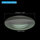 thumbnail image 2 of Uxcell Lente Biconvexa de 300mm de Longitud Focal, Paquete de 2, Diámetro de 100mm, Altura de 11mm, Lente Óptica de Vidrio, Transparente, 2 of 6