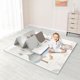 thumbnail image 1 of Alfombra de juego Fodoss Baby de 120 x 120 cm, resistente al agua, 1 cm de grosor, 1 of 7