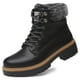 thumbnail image 1 of Botas de nieve de invierno ANJOUFEMME W116-FNW06 para Mujer - Negro, 1 of 3