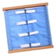 thumbnail image 5 of Ni?os hebilla de aprendizaje botón a presión ropa rack azul gancho y lazo, 5 of 5