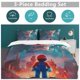 thumbnail image 5 of Super Mario 3-Piece Comforter Set for Bedroom Super Mario Bedding Set for Kids Adults Soft Microfiber Duvet Cover Set with Zipper Closure, 5 of 5
