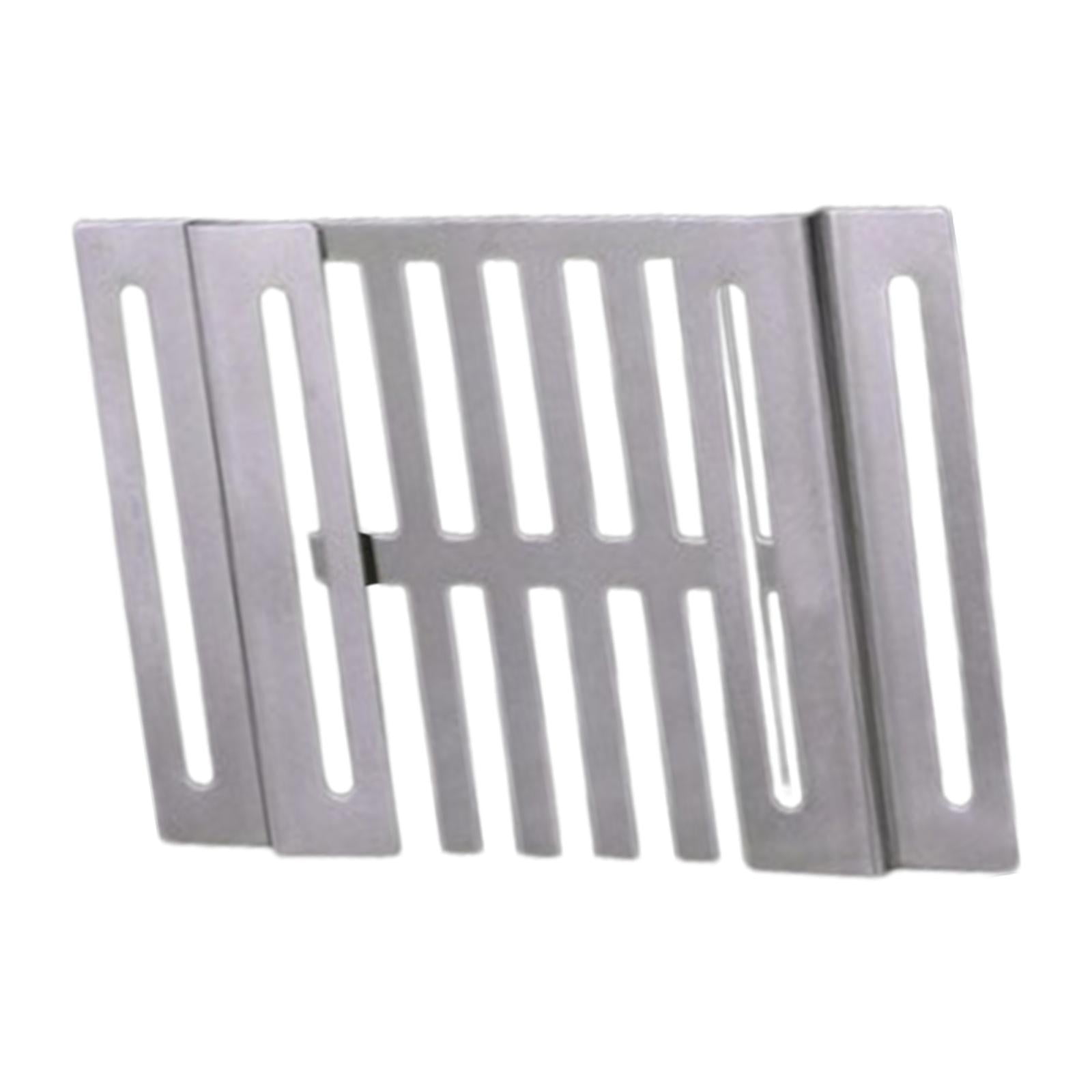 Magideal - Red De Drenaje Filtro Antibloqueo Rejilla Protectora Y Cubierta Para Techo Fabricada En Acero Inoxidable De Fácil Instalación Adecuado Para Desagües 142 Cm X 10 Cm X 05 Cm