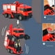 thumbnail image 5 of Auto A Control Remoto Transformer Bombero Lanza Agua 828-5 D, 5 of 7