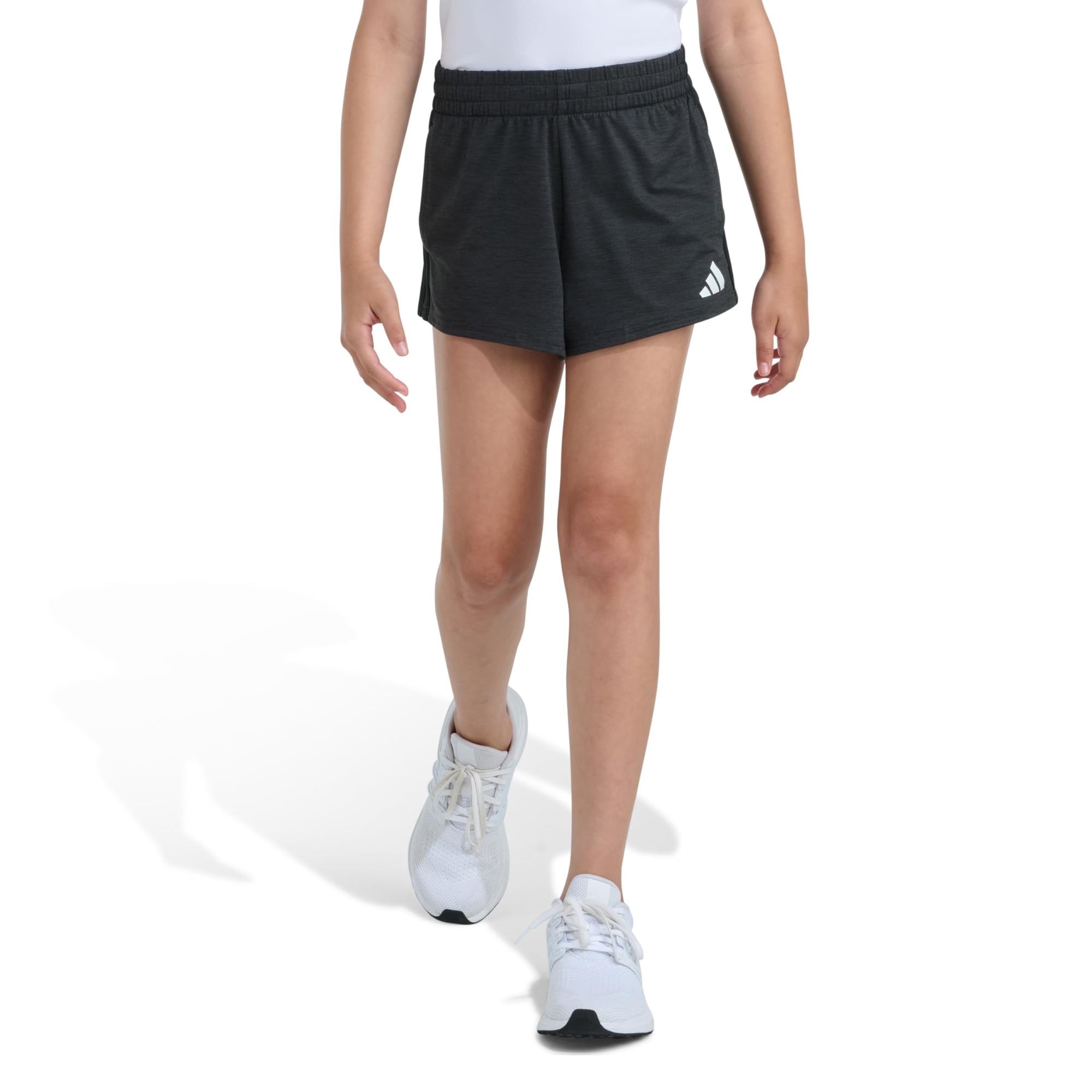 Shorts Adidas Para Niña World Cup Con Cintura Elástica Gris S
