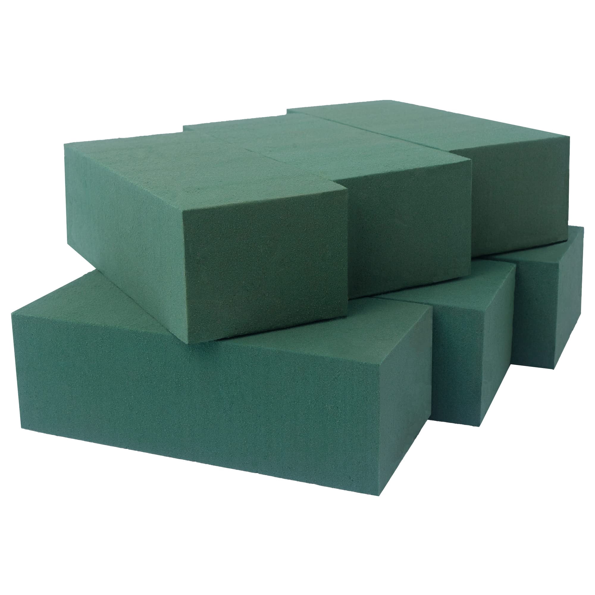 Bloques De Espuma Floral Flofare Para Flores Frescas/artificiales (6 Unidades)