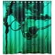 thumbnail image 1 of Cortina de ducha Aquanaut Frogman con ganchos, tamaño 66 x 72 pulgadas, 1 of 3