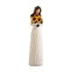 thumbnail image 1 of Escultura Elegondrar Girasol Girl de resina pintada a mano, 20 cm, 1 of 3