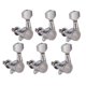 thumbnail image 2 of Clavijas De Afinación De Cuerdas De Guitarra De 6 Piezas, Clavijas De Cabezales De Máquina De Afinador 6L Plata, 2 of 5