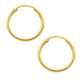 thumbnail image 1 of Aros Argolla Lisa 12 mm Baño de Oro 18K, 1 of 5