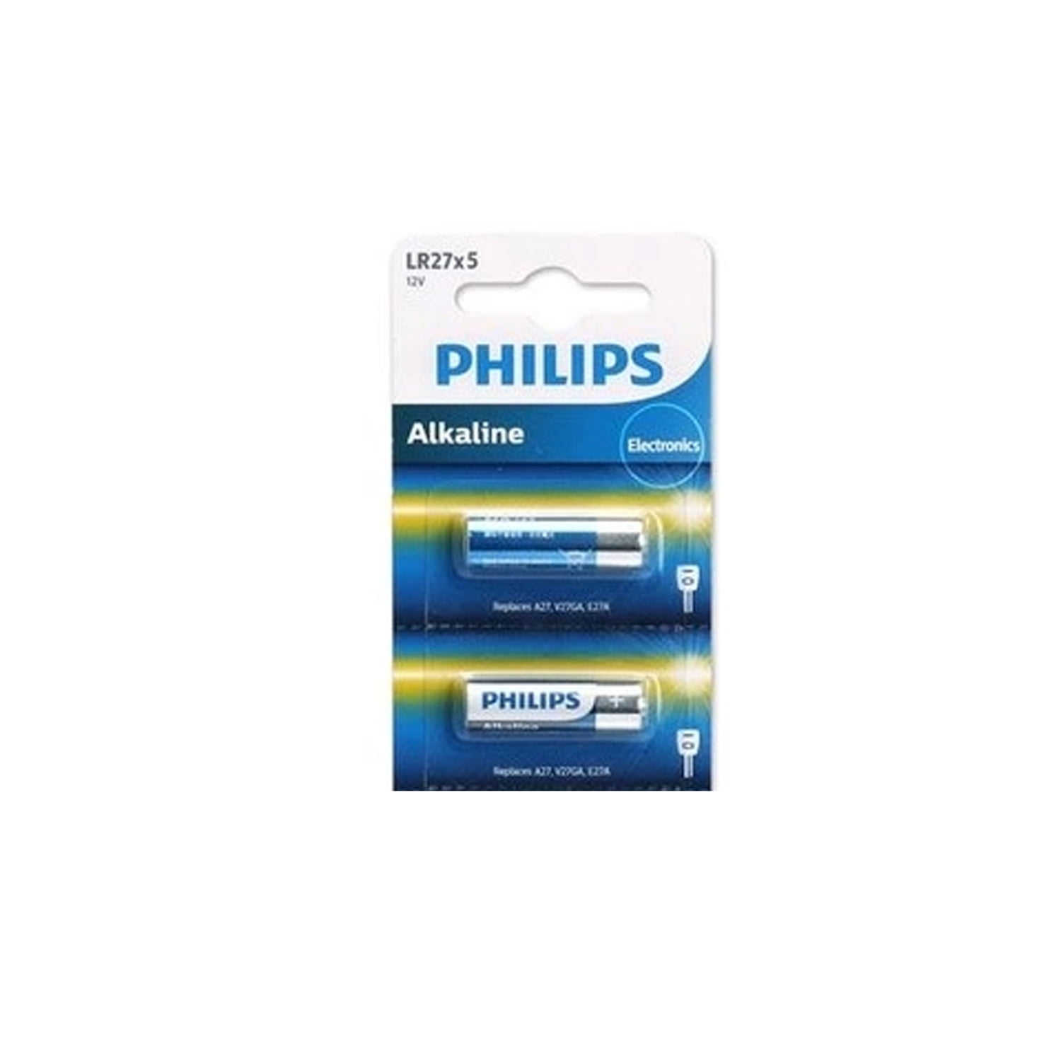 Philips - Microbateria Alkaline 27a Blister 5 Pcs