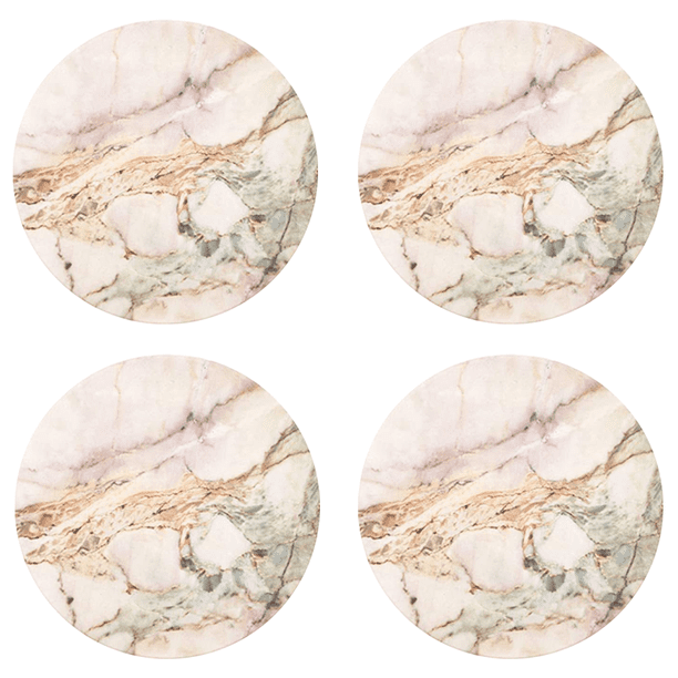Posavasos de cerámica absorbente, diseño de libélula, posavasos de piedra