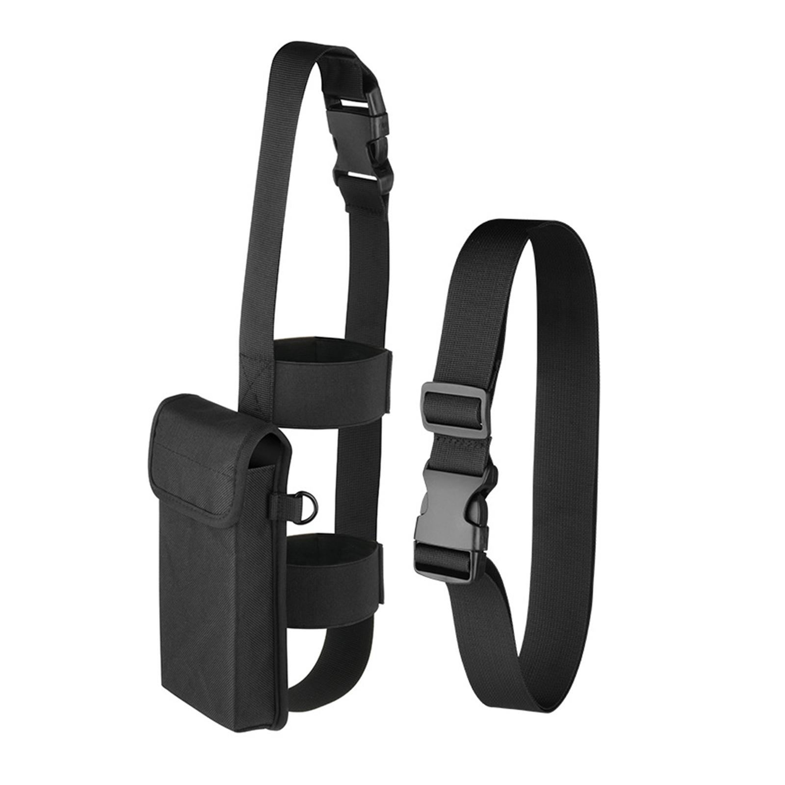 Magideal - Funda Para Botella De Agua Portabotellas De Vacío Nylon Impermeable Reutilizable Portabotellas Correa Copas Cubierta Para Gimnasio Canotaje Senderismo