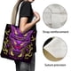 thumbnail image 3 of Gengar Bolso de tela con estampado de lienzo para mujer, bolsa de compras reutilizable y estética, con cremallera interior, regalo para mujer, 35 × 40 cm., 3 of 6