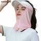 thumbnail image 1 of 360° Sun Protection Hat Curtain, Breathable Face Shield for Hiking Fishing, UPF Cooling Face Cover with Snap Button Attachment, 1 of 3