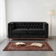 thumbnail image 1 of Sofa Roma 2c Tela Velvet Negro, 1 of 6