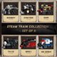 thumbnail image 2 of Bloques de Construcción Apostrophe Games 463 piezas - 6 trenes, 2 of 8