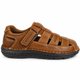 thumbnail image 1 of Sandalia De Cuero Hombre Ajuste Velcro D10, 1 of 8