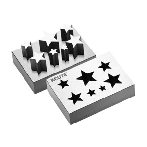 Ioensy - Cortador De Disco Para Hacer Joyas, Joyeros, Encontrar Suministros, Perforador Hecho A Mano, Pentagrama