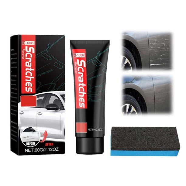 Stove Top Scratch Remover and Glass Ceramic Cooktop Cleaner, Heavy Duty Stove Polish and Scratch Repair Kit for Induction Hobs with Sponge, Multi-Purpose Car Paint Surfaces Polishing Wax