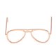 thumbnail image 2 of Marco De Gafas De Aleación A Escala 1/6 Para Figuras De Acción Femeninas Y Masculinas De 12" Oro Rosa, 2 of 5