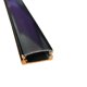 thumbnail image 1 of Perfil de Aluminio Flat Negro 17x7mm, 1 of 2
