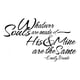 thumbnail image 1 of Decomural His And Mine Emily Bronte Love WS-15620, 1 of 2