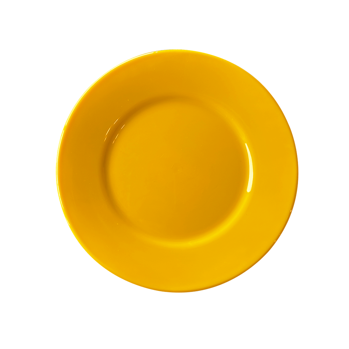 Gastroplast - Set De 6 Plato De Policarbonato Amarillo 23 Cm