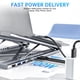 thumbnail image 2 of Base soporte para laptop Umaniy 8 en 1 con estación de acoplamiento USB-C, 2 of 7