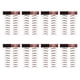 thumbnail image 1 of pegatinas para tatuajes de cejas, tatuajes temporales despegables, resistentes al agua, plantillas angulares para eliminar, parches de color para práctica de dibujo, maquillaje para mujeres y niñas (m, 1 of 6