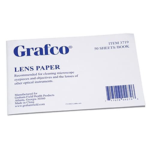 Papel para lentes ópticas GF Health Products 3719, 10 x 15 cm, paquete de 50