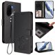 thumbnail image 2 of Xiaomi POCO M7 4G Funda Billetera con Ranuras para Tarjetas, Negro, 2 of 6