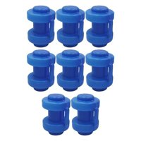 Ioensy - 8 Uds. Tapas De Poste Para Trampolín, Tapas De Extremo De Poste De 25Mm, Tapas De Extremo De Poste De Red