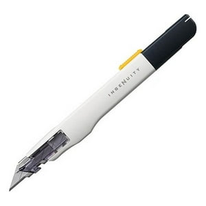 Genérico - Cuchillo Cartonero 9Mm Multiuso Angulo 30° Blanco