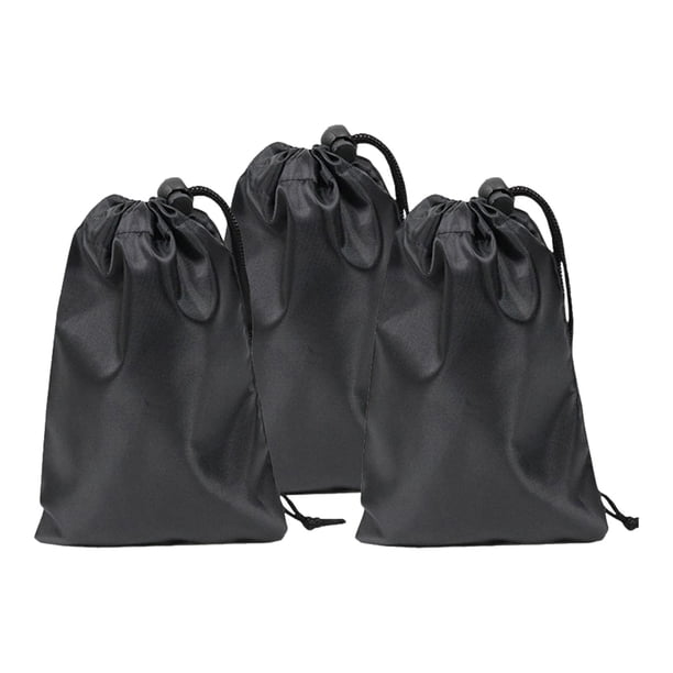 3 uds bolsa de zapatos bolsa a prueba de polvo con cordón organizadores de viaje portátiles bolsa de almacenamiento de zapatos con cordón para oys zap , 30 cm de longitud