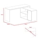 thumbnail image 3 of Escritorio En L 1 Puerta Office W-151 Ceniza, 3 of 3
