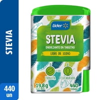 Endulzante Tableta Stevia Display 440 Un Lider