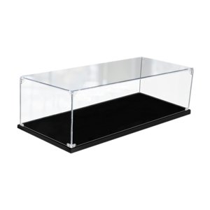 Magideal - Estuche De Exhibición Transparente, Estuche De Almacenamiento Apilable, Cubierta Antipolvo Transparente, Estuche De Exhibición Para Figuras De Modelos, Caja De Placa De 2 Mm De Espesor