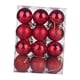thumbnail image 4 of 24x Bolas De Navidad Decoración Del Hogar Adornos De Árbol De Navidad Para Fiesta Hogar Vacaciones Rojo, 4 of 5