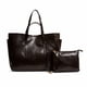 thumbnail image 1 of Cartera Shopper Doble Asa Chocolate Con Estuche 56x37x20cm, 1 of 4