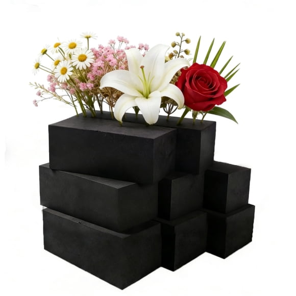 Espuma floral QUIXELL‑SH 23 × 8 × 8 cm, 20 piezas, resistente a la intemperie