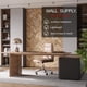thumbnail image 2 of Paneles 3D de Pared Wall!Supply 15 cm × 36 cm Teca – Pack de 16, 2 of 6