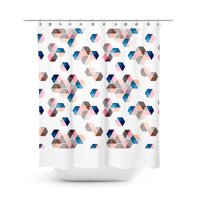 Paper-Home - Cortina Baño Hexágonos