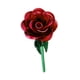 thumbnail image 4 of Adorno De Mesa Con Flores Artificiales, Arreglo Floral, Ramo De Metal Para Hotel, Rosa Roja, 4 of 5