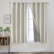 thumbnail image 1 of Juego de 2 paneles de cortinas opacas Joydeco Burg de 160 x 160 cm, 1 of 8