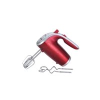 Batidora De Mano Eléctrica Better Chef 5 Velocidades 150W 120V Roja